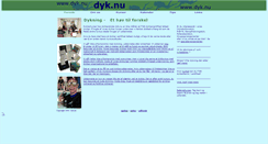 Desktop Screenshot of dyk.nu